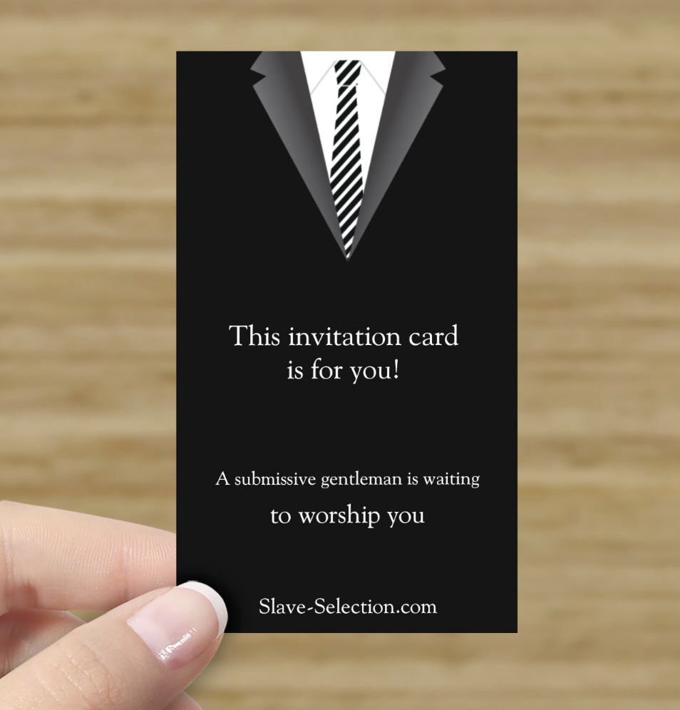 Carte d'invitation Gynarchic avec QR code