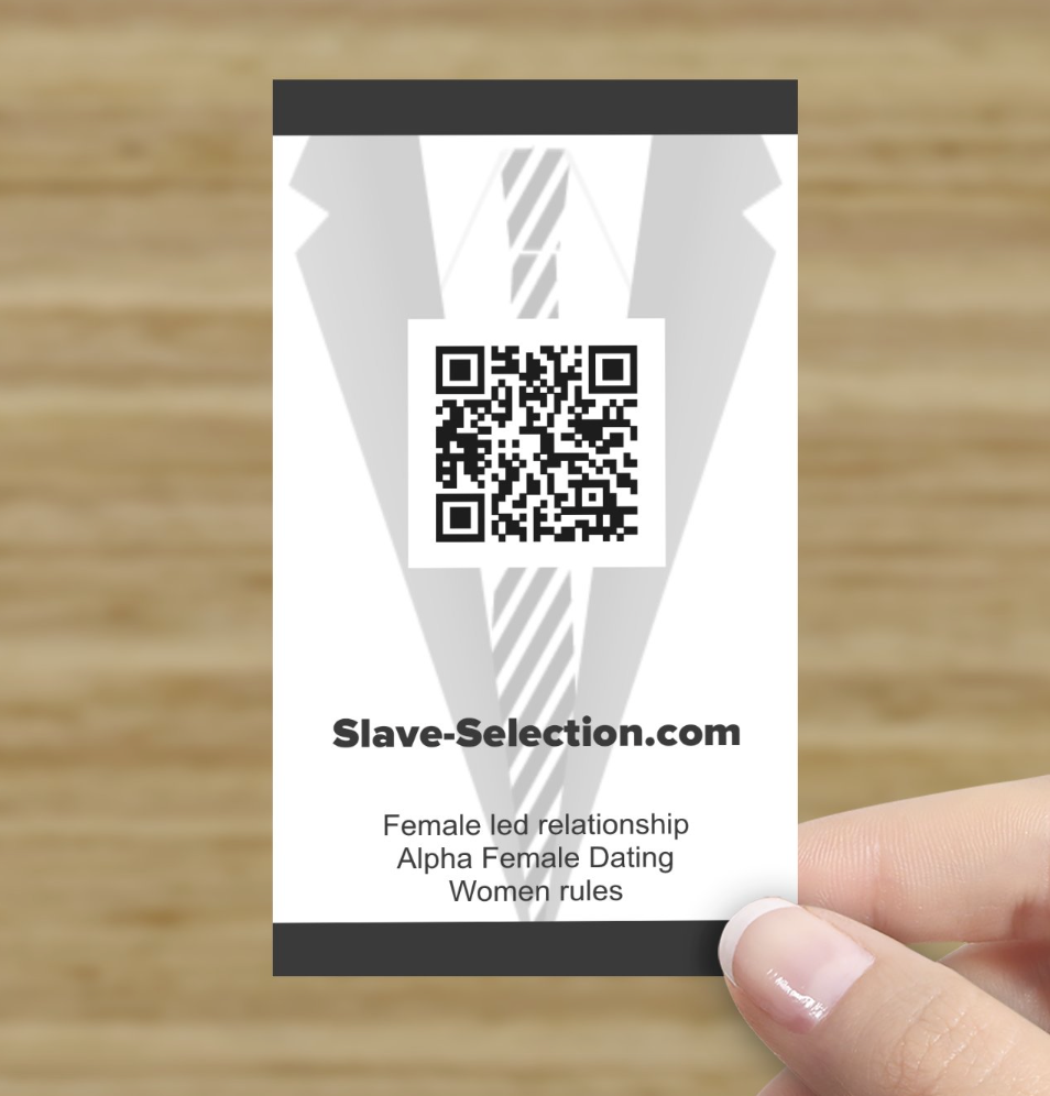 Carte d'invitation Gynarchic avec QR code