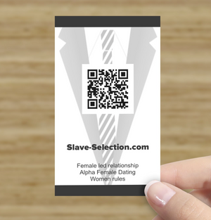 Carte d'invitation Gynarchic avec QR code