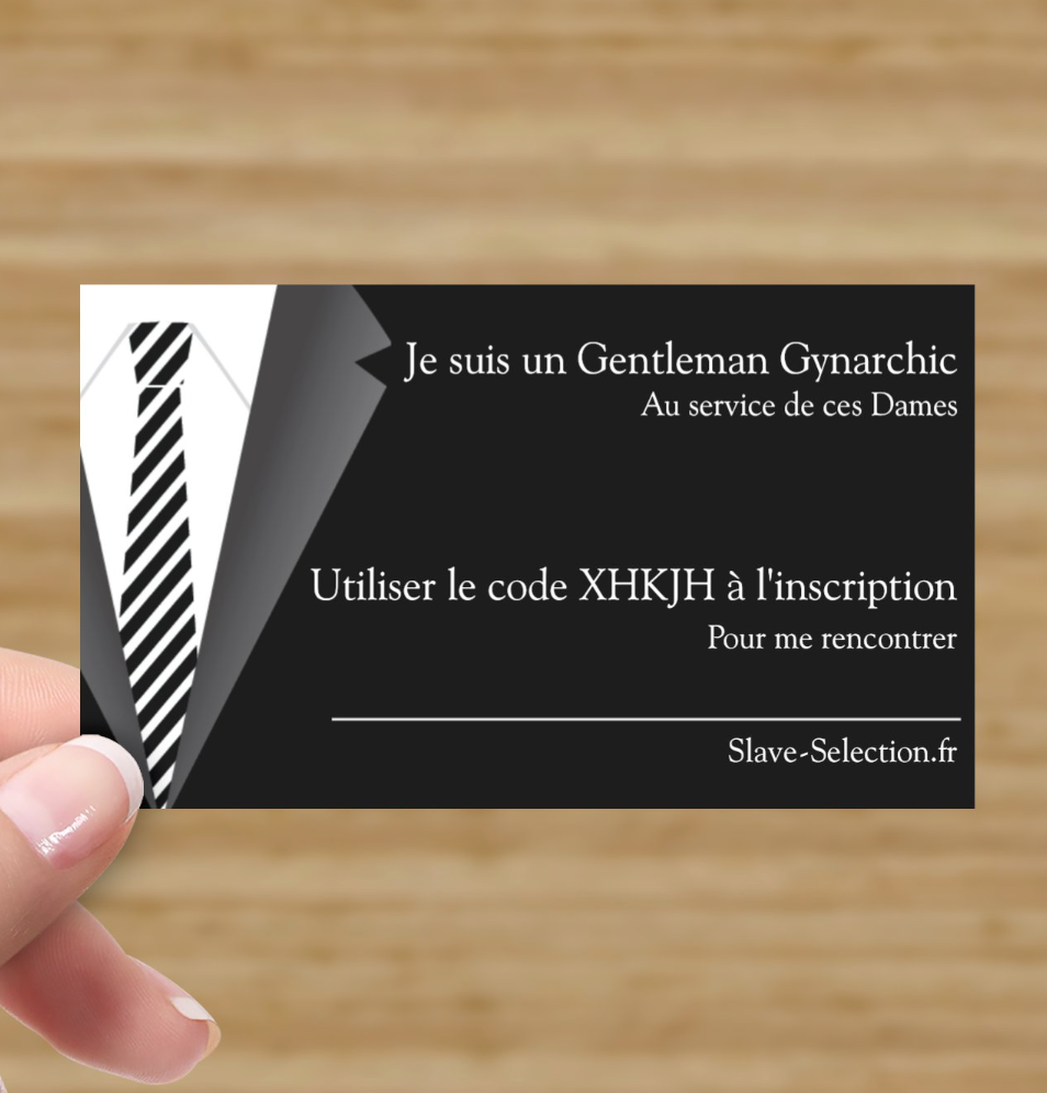 Carte d'invitation Gynarchic avec QR code